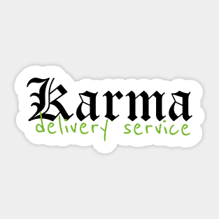 karma Sticker